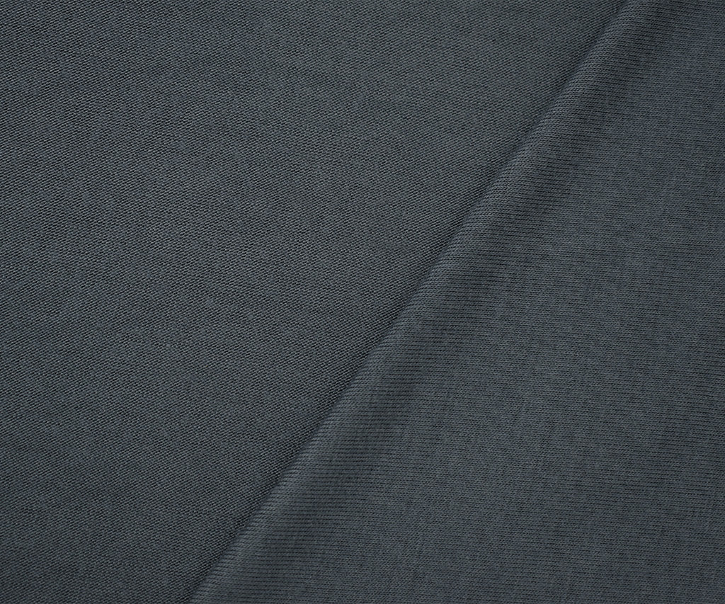 1 Yard Deep Stone Gray Rayon Spandex Jersey Knit Fabric Stretch Apparel 61 Inches Wide