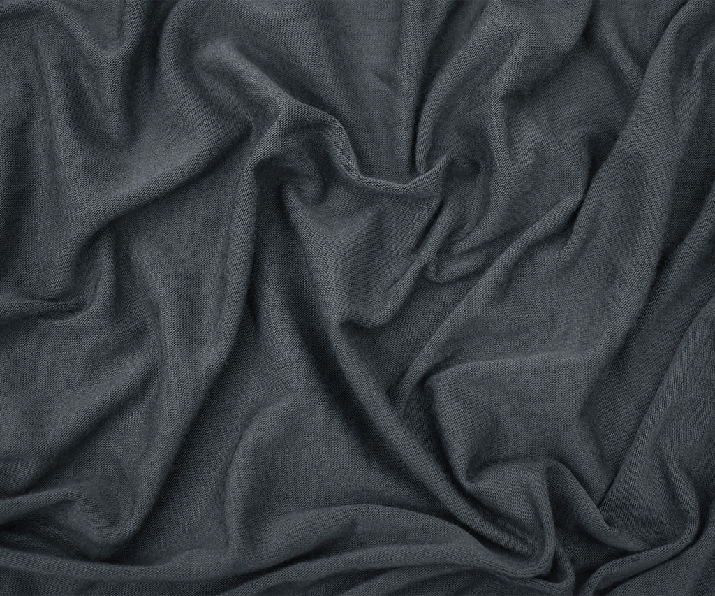 1 Yard Deep Stone Gray Rayon Spandex Jersey Knit Fabric Stretch Apparel 61 Inches Wide
