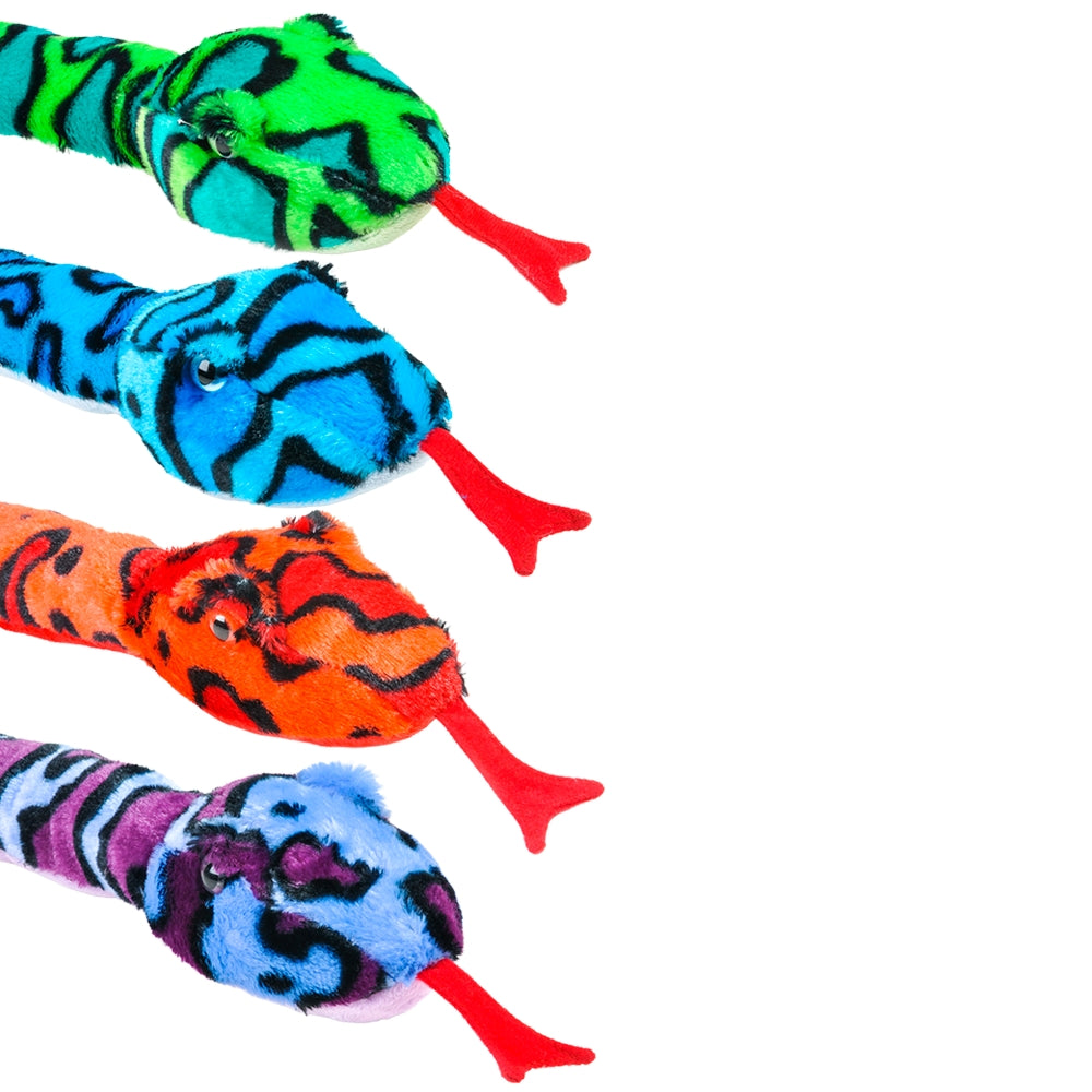Fox Snakes Plush Toy (4 PC Poly Bag)