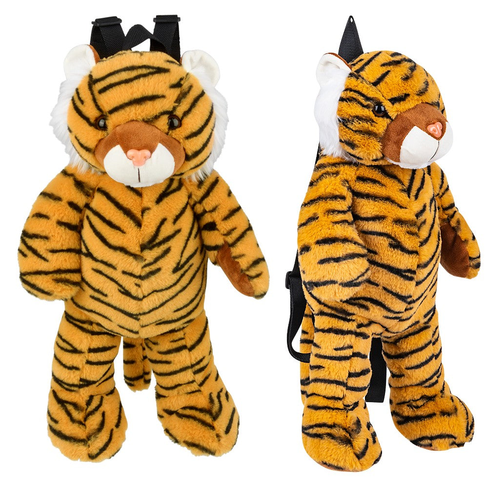 Tiger Backpack Plush Bag (20 in)