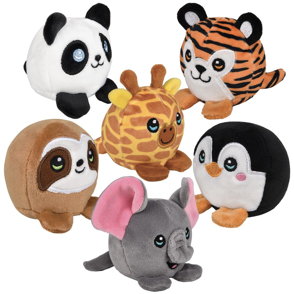 Zoo Plush Assortment (12 PC Display)