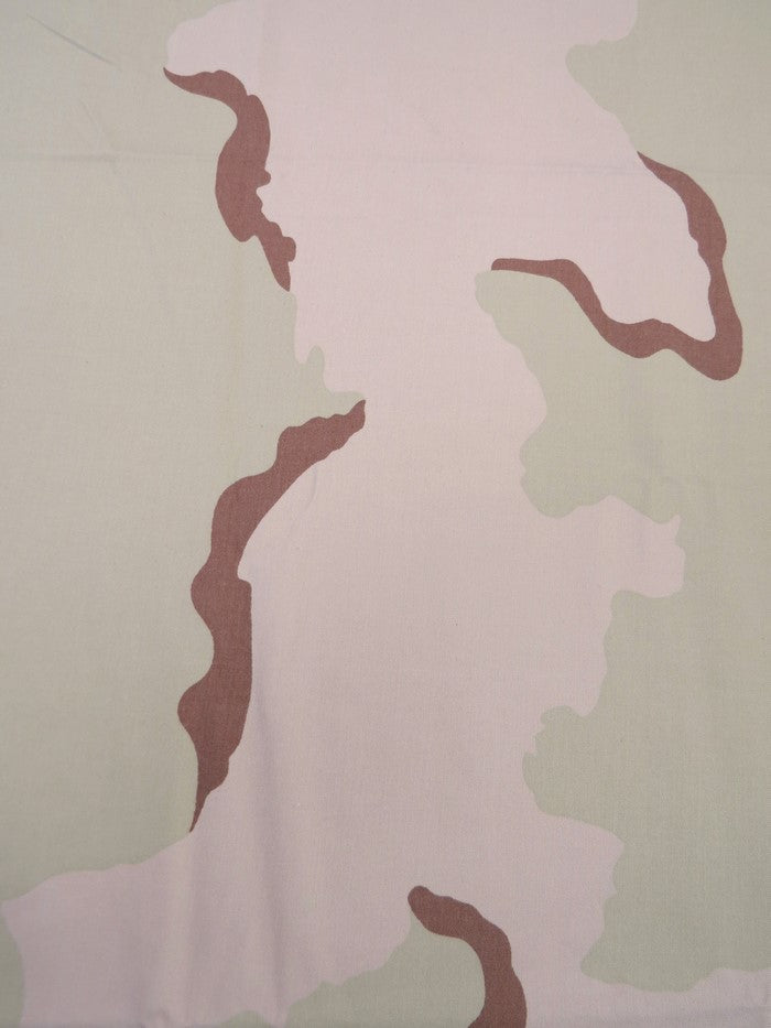 Camouflage Twill Fabric Desert Storm