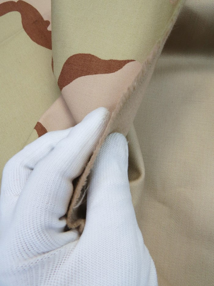 Camouflage Twill Fabric Desert Storm