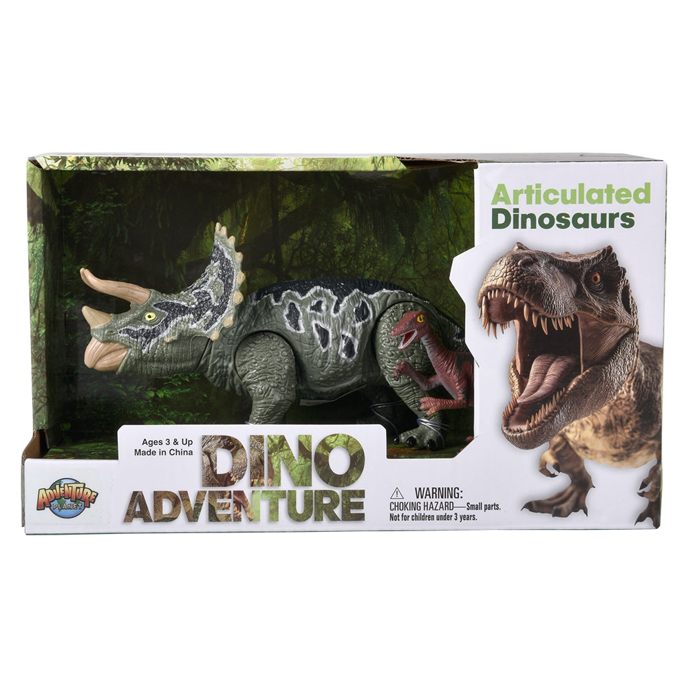 Articulated Triceratops Figurine