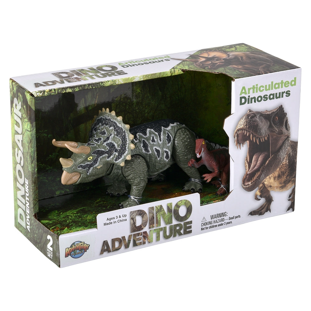 Articulated Triceratops Figurine