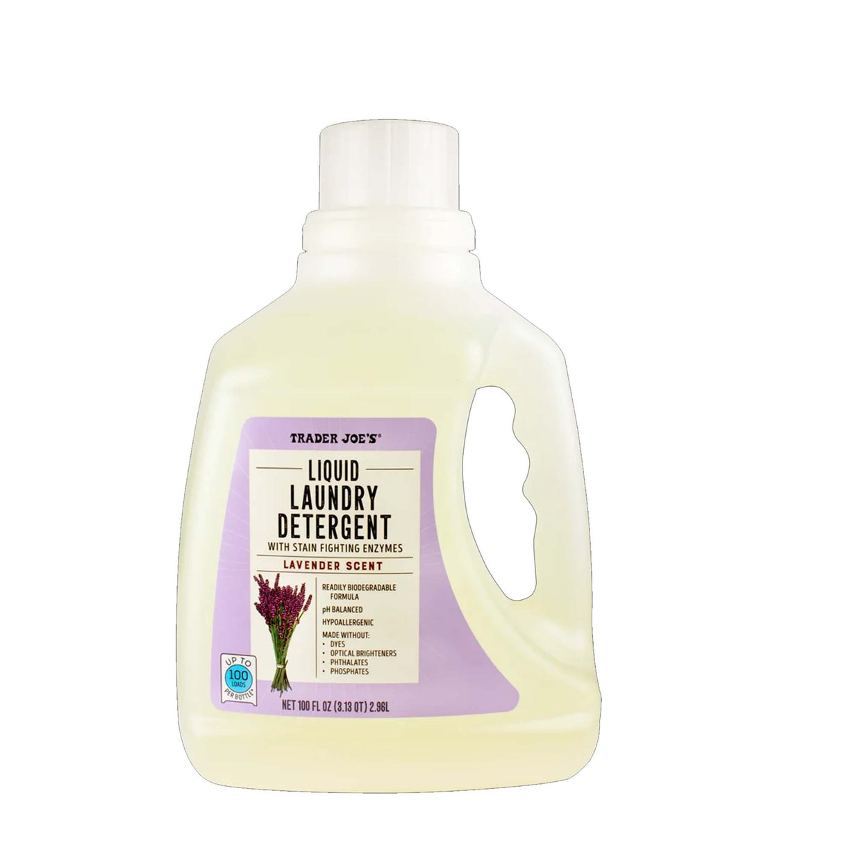 Traders Joe's Liquid Laundry Detergent Lavender Scent