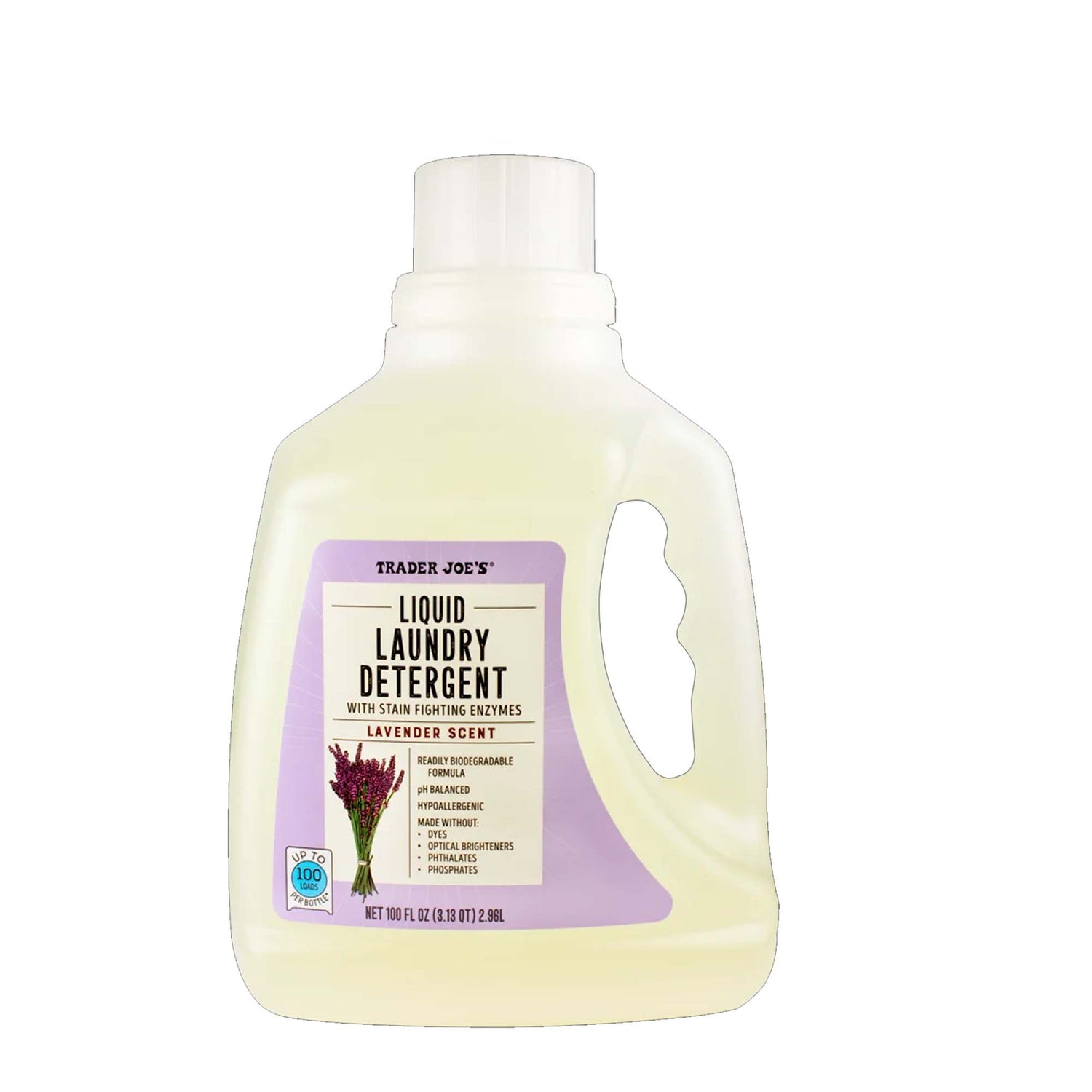 Traders Joe's Liquid Laundry Detergent Lavender Scent
