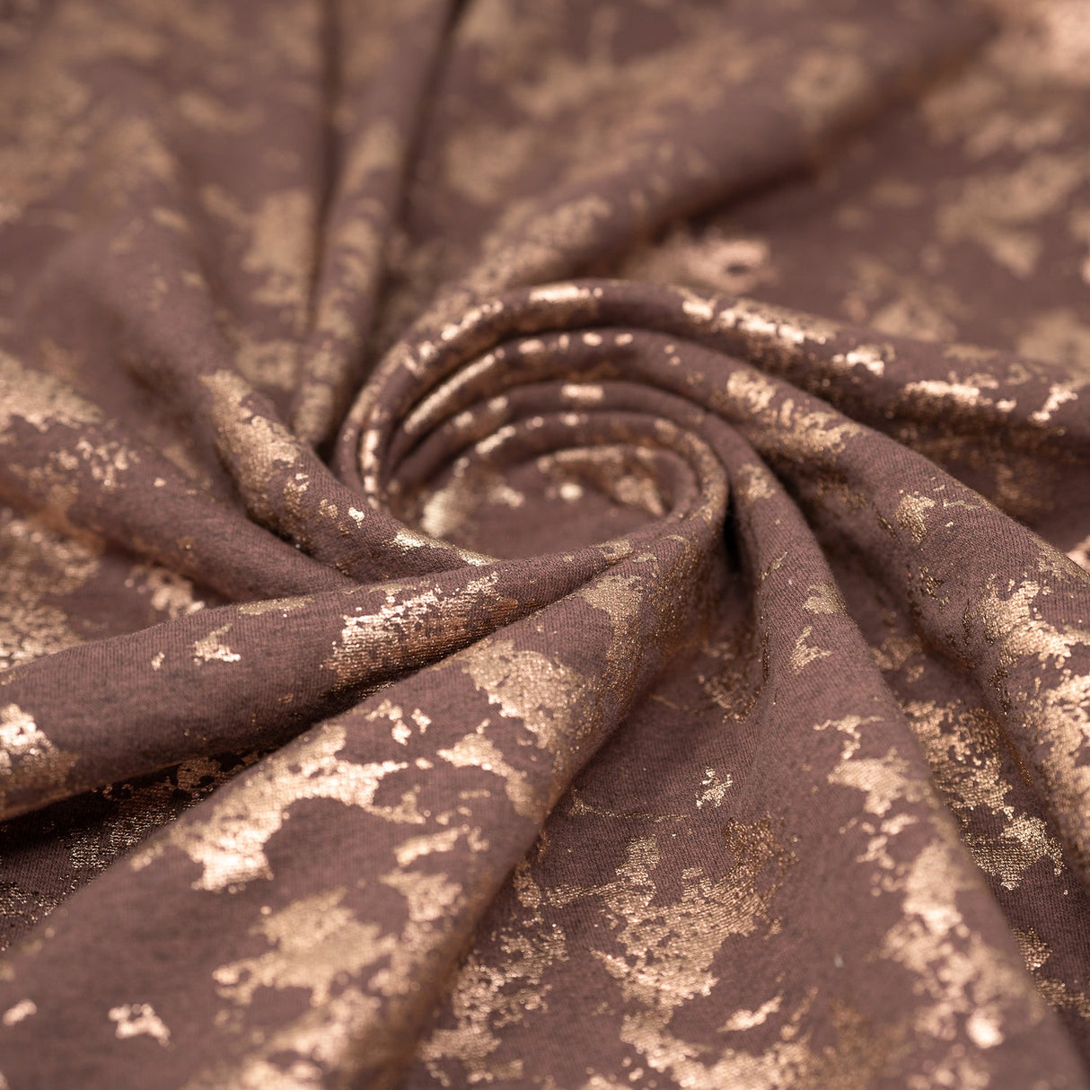 Foil Printed French Terry Fleece