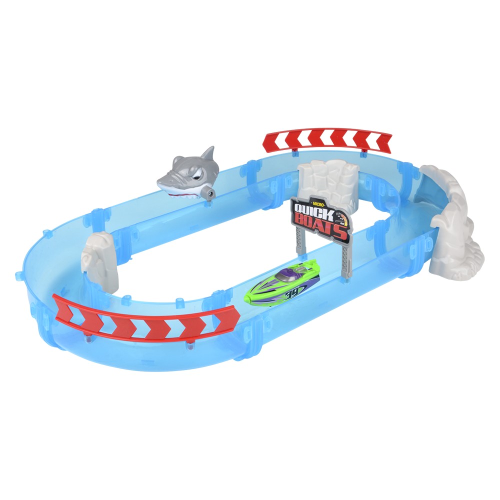 Aqua Shark Attack Speed Boat Racetrack