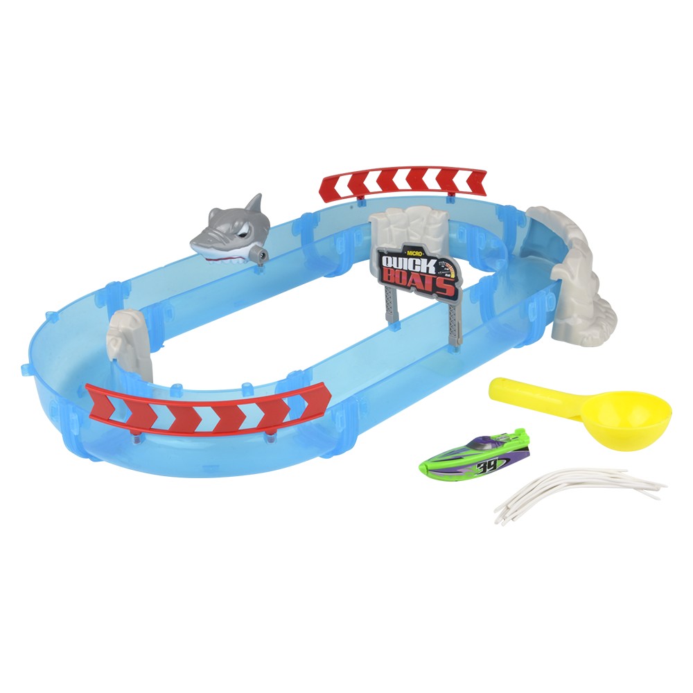 Aqua Shark Attack Speed Boat Racetrack