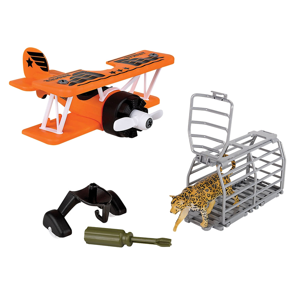 Safari Plane Animal Playset Cheetah (1 PC)
