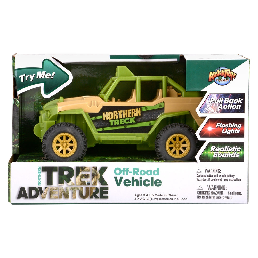 Off-Road Vehicle Northern Trek Pull Back Toy