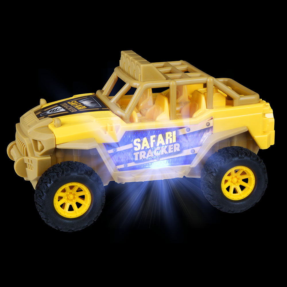 Safari Off-Road Vehicle with Lights and Sound