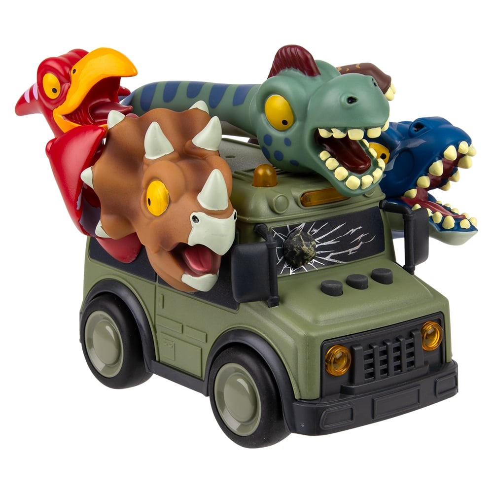 Dinosaur School Bus With Lights and Sound
