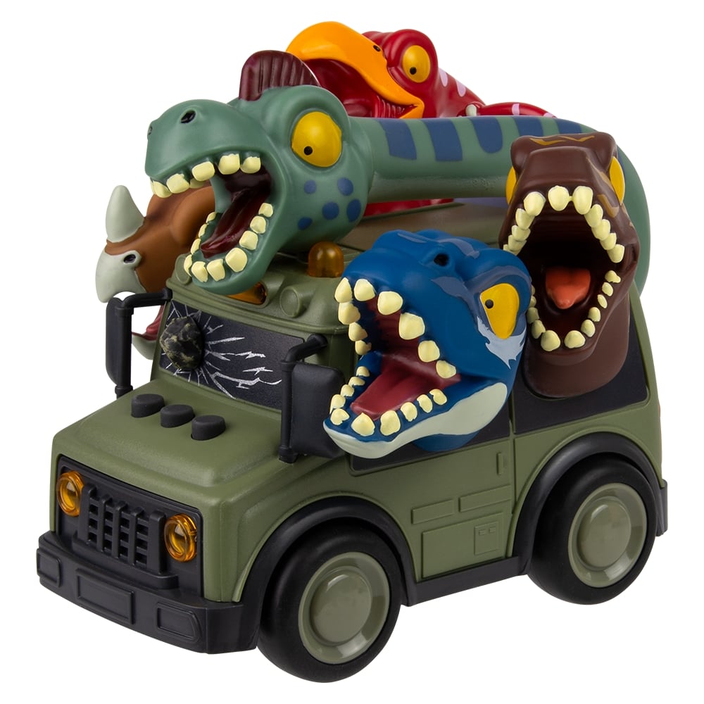 Dinosaur School Bus With Lights and Sound