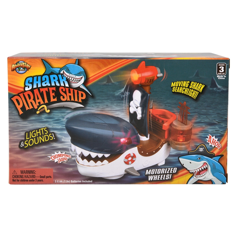 Shark Pirate Boat with Lights and Sound