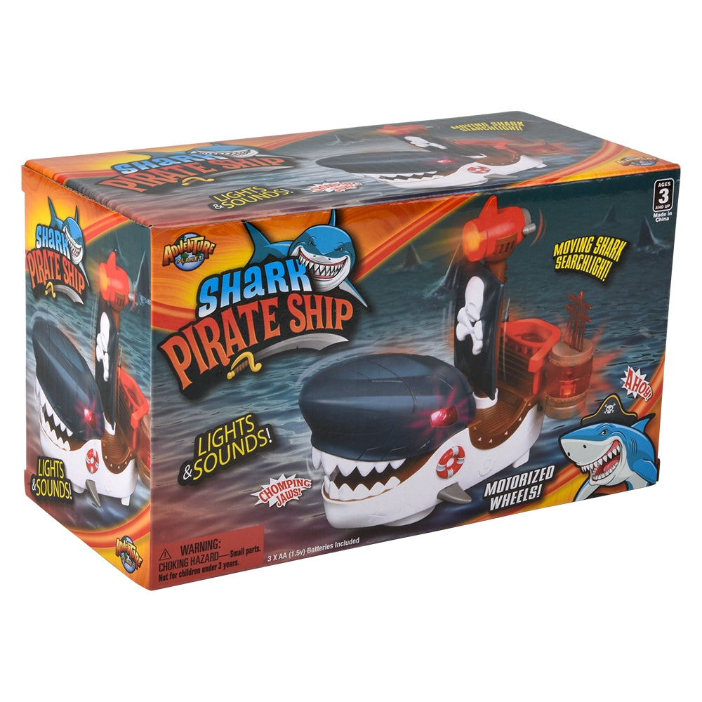 Shark Pirate Boat with Lights and Sound