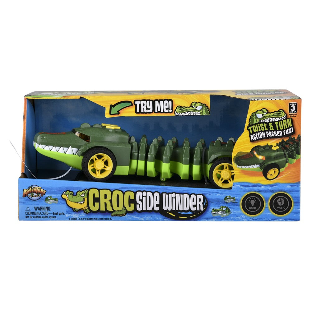 Crocodile Side Winder Animated Toy