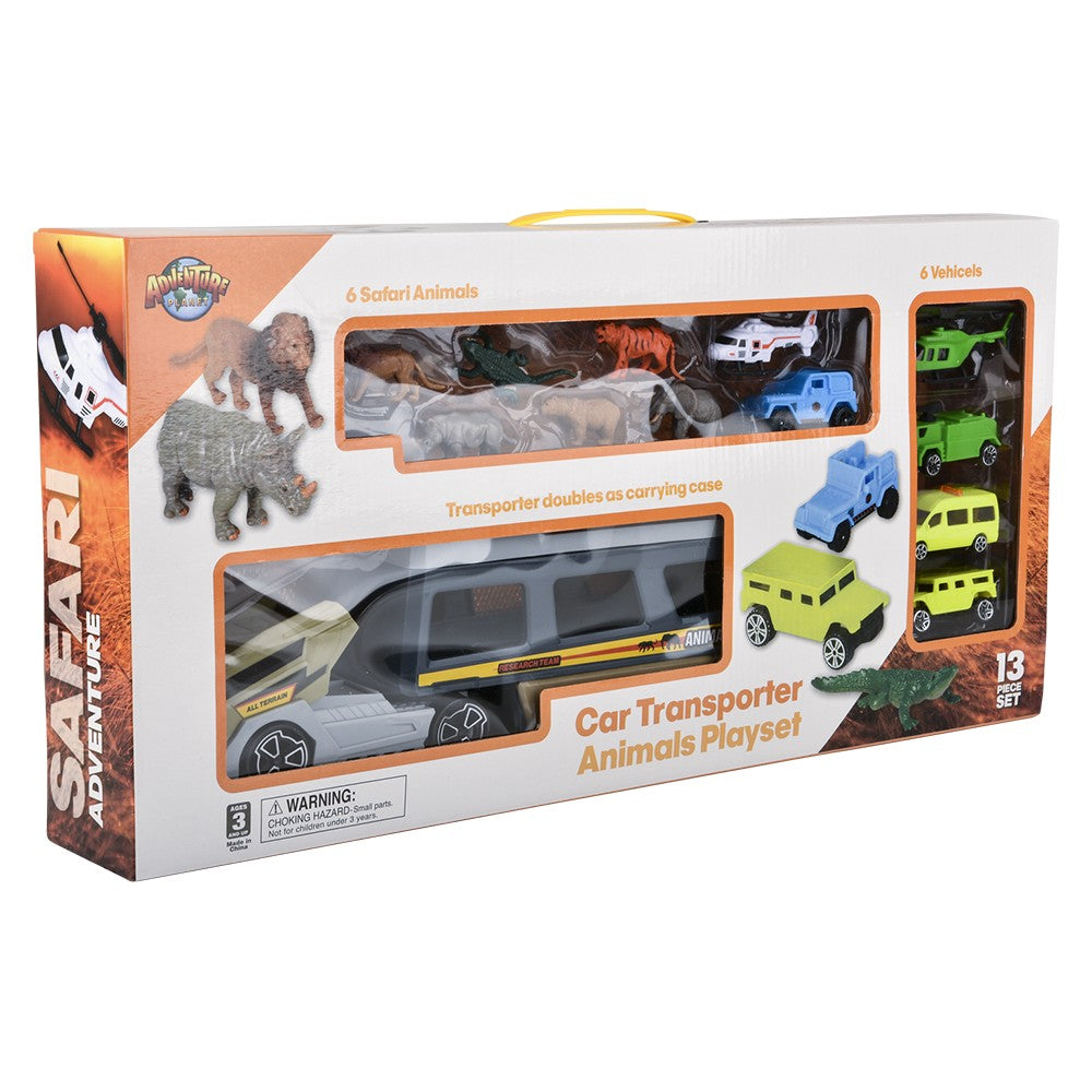 Car Transporter With Animals