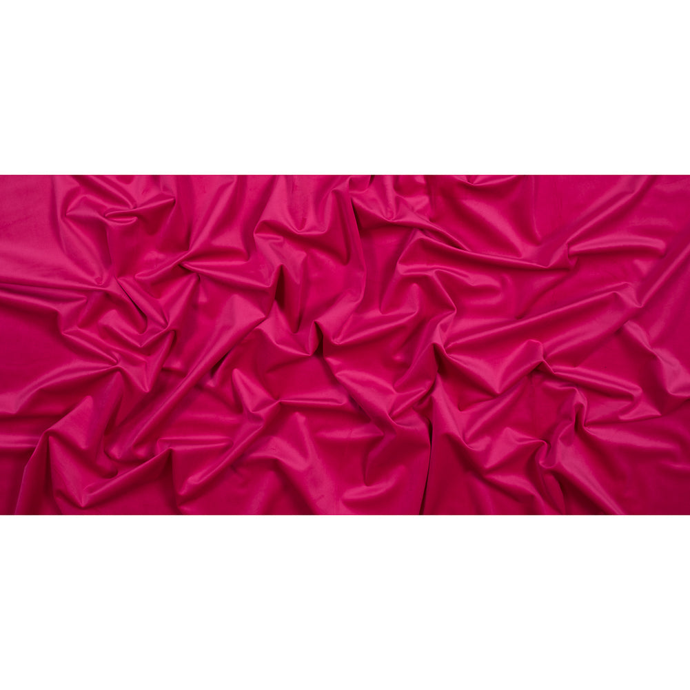 Ultra Soft Polyester Velvet - Fuchsia - British Imported