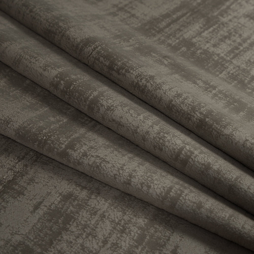 Embossed Textured Velvet - Birch - British Imported