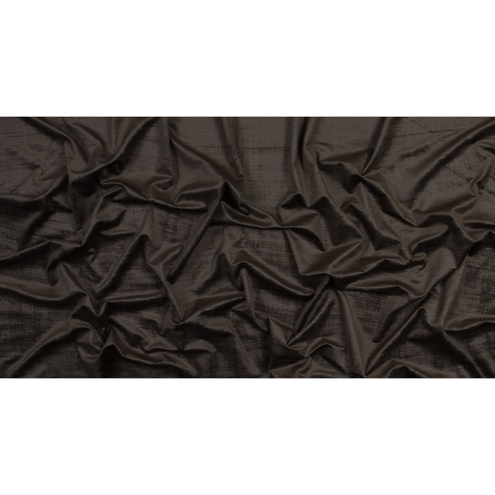 Embossed Textured Velvet - Driftwood - British Imported
