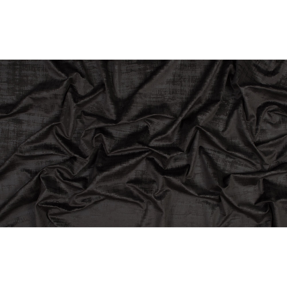 Embossed Textured Velvet - Slate - British Imported