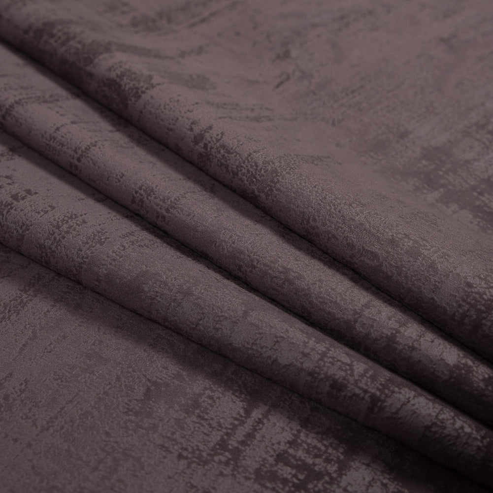 Embossed Textured Velvet - Thistle - British Imported