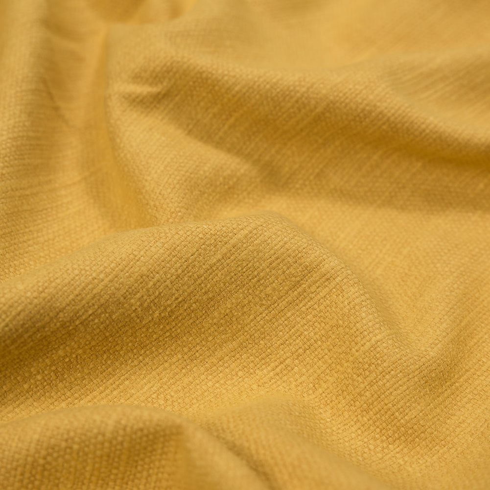 Polyester and Cotton Woven - Buttercup - British Imported