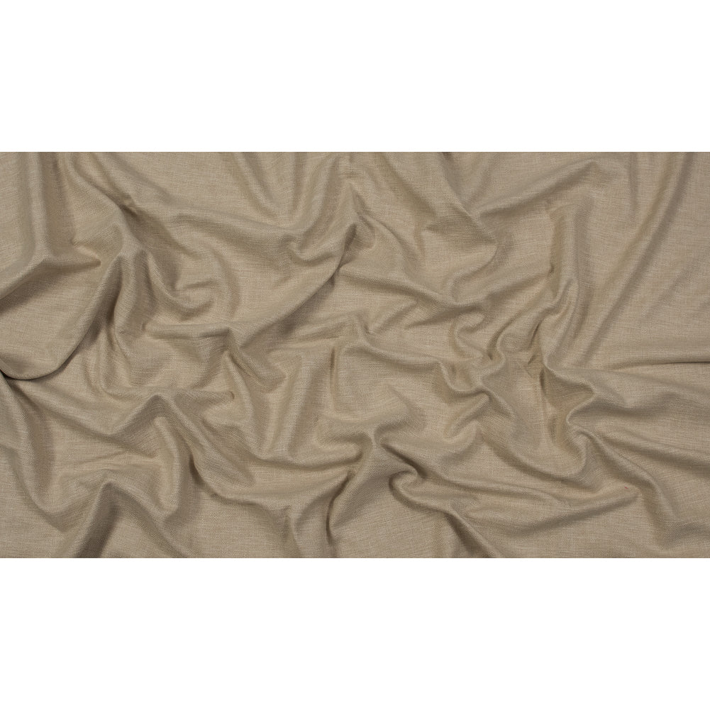 Polyester and Cotton Woven - Wheat - British Imported