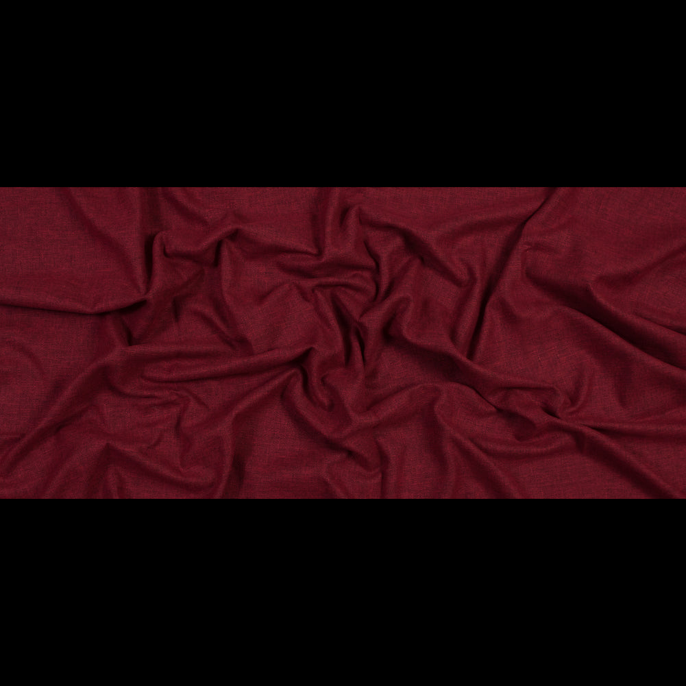Polyester and Cotton Woven - Merlot - British Imported