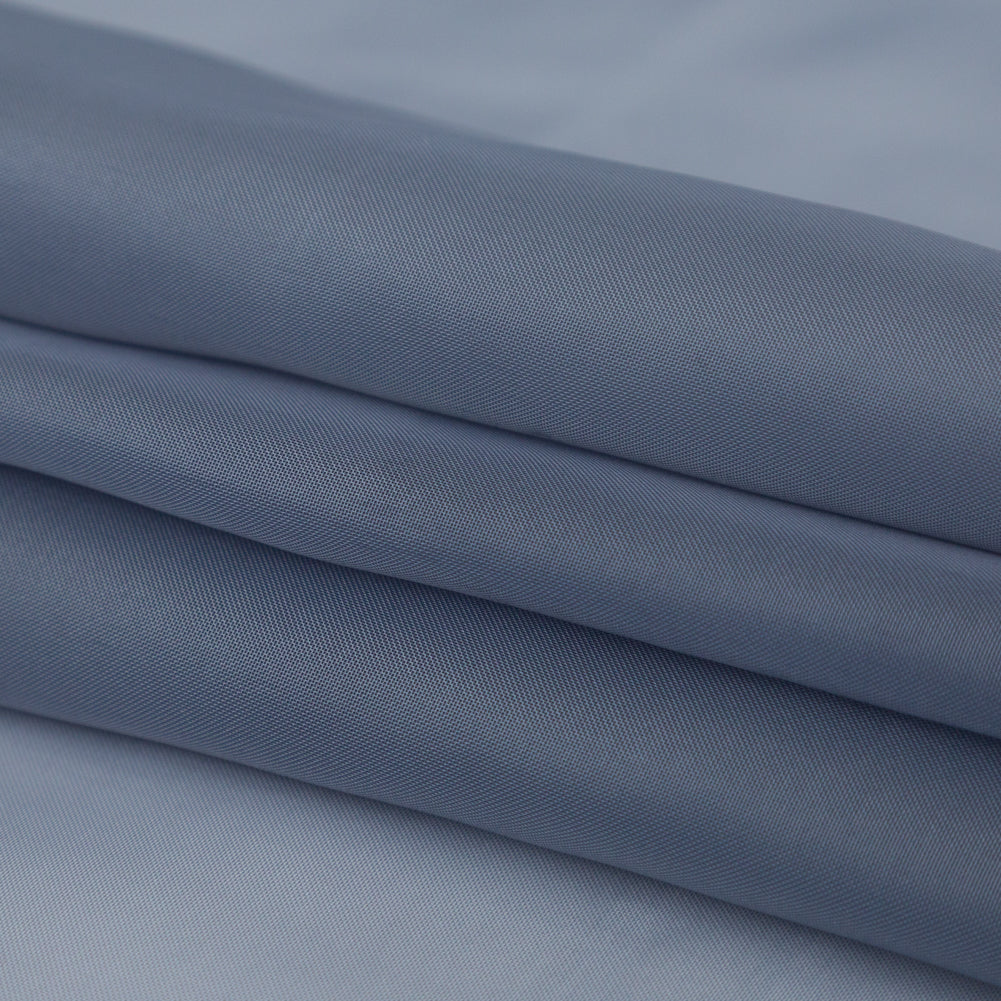Smooth Drapery Sheers Fabric - Denim - British Imported