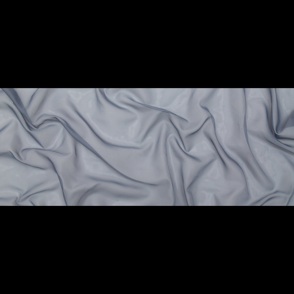 Smooth Drapery Sheers Fabric - Denim - British Imported