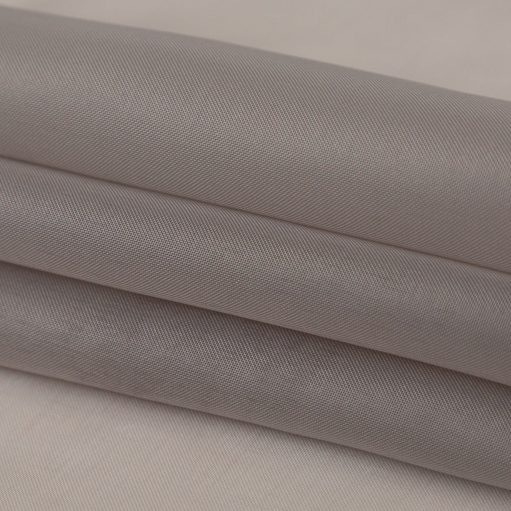 Smooth Drapery Sheers Fabric - Otter - British Imported