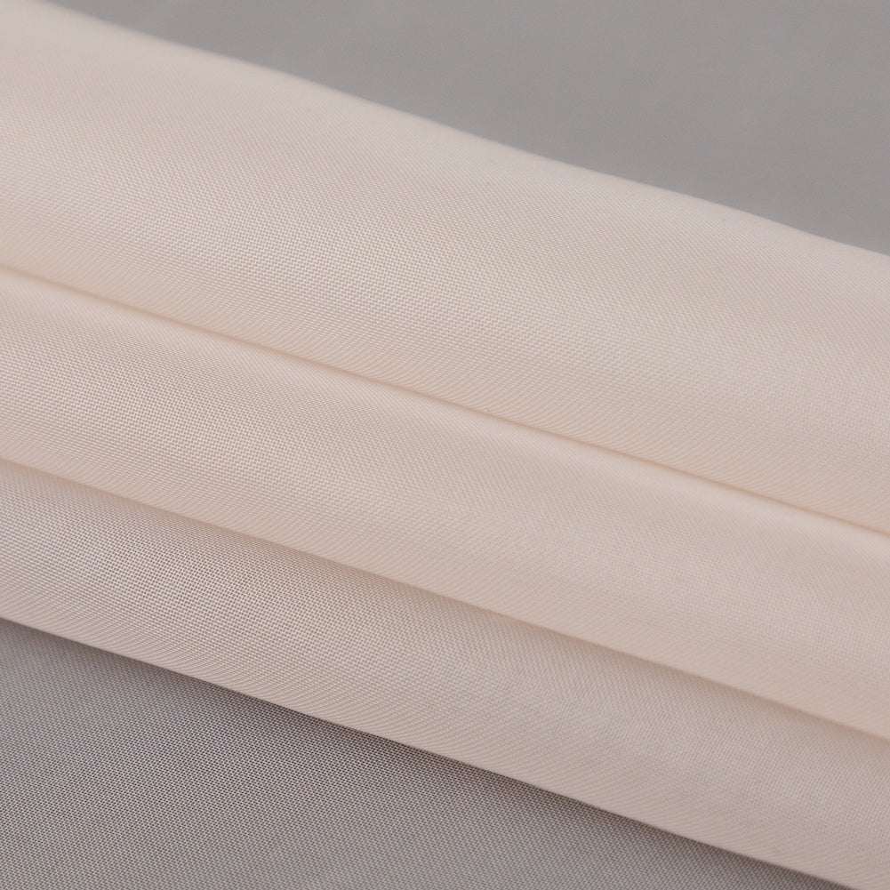 Smooth Drapery Sheers Fabric - Shell - British Imported