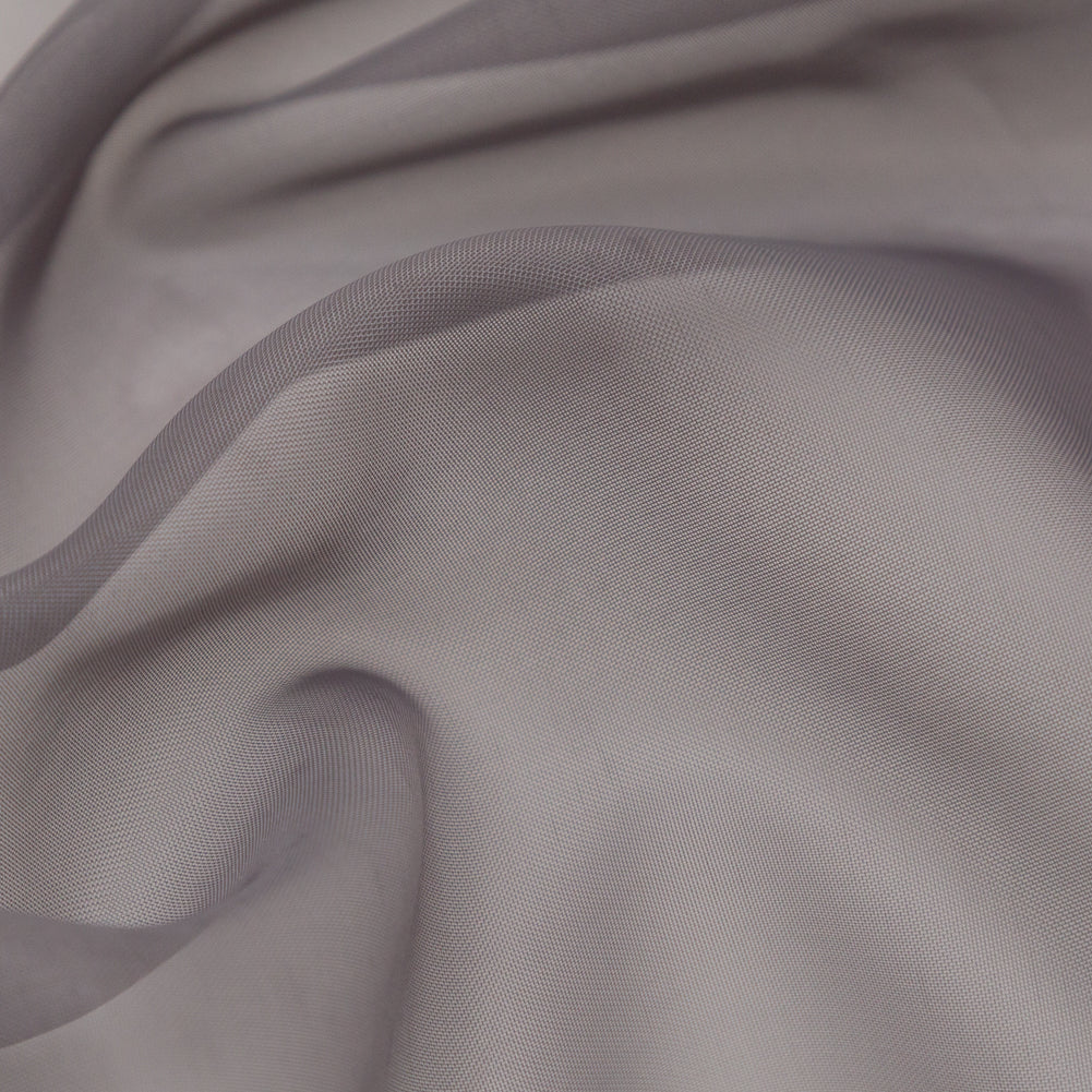 Smooth Drapery Sheers Fabric - Smoke - British Imported