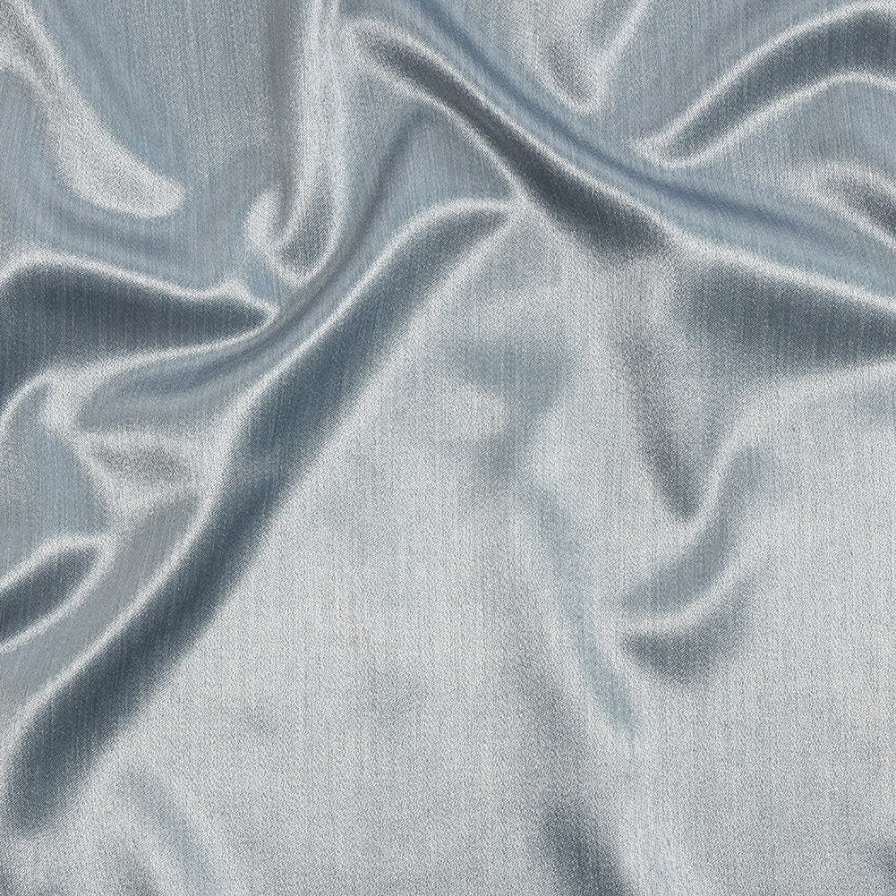 Home Decor Polyester Satin - Smoke - British Imported