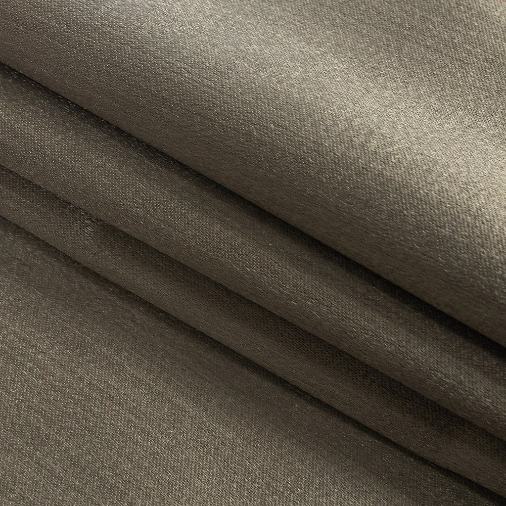 Home Decor Polyester Satin - Walnut - British Imported