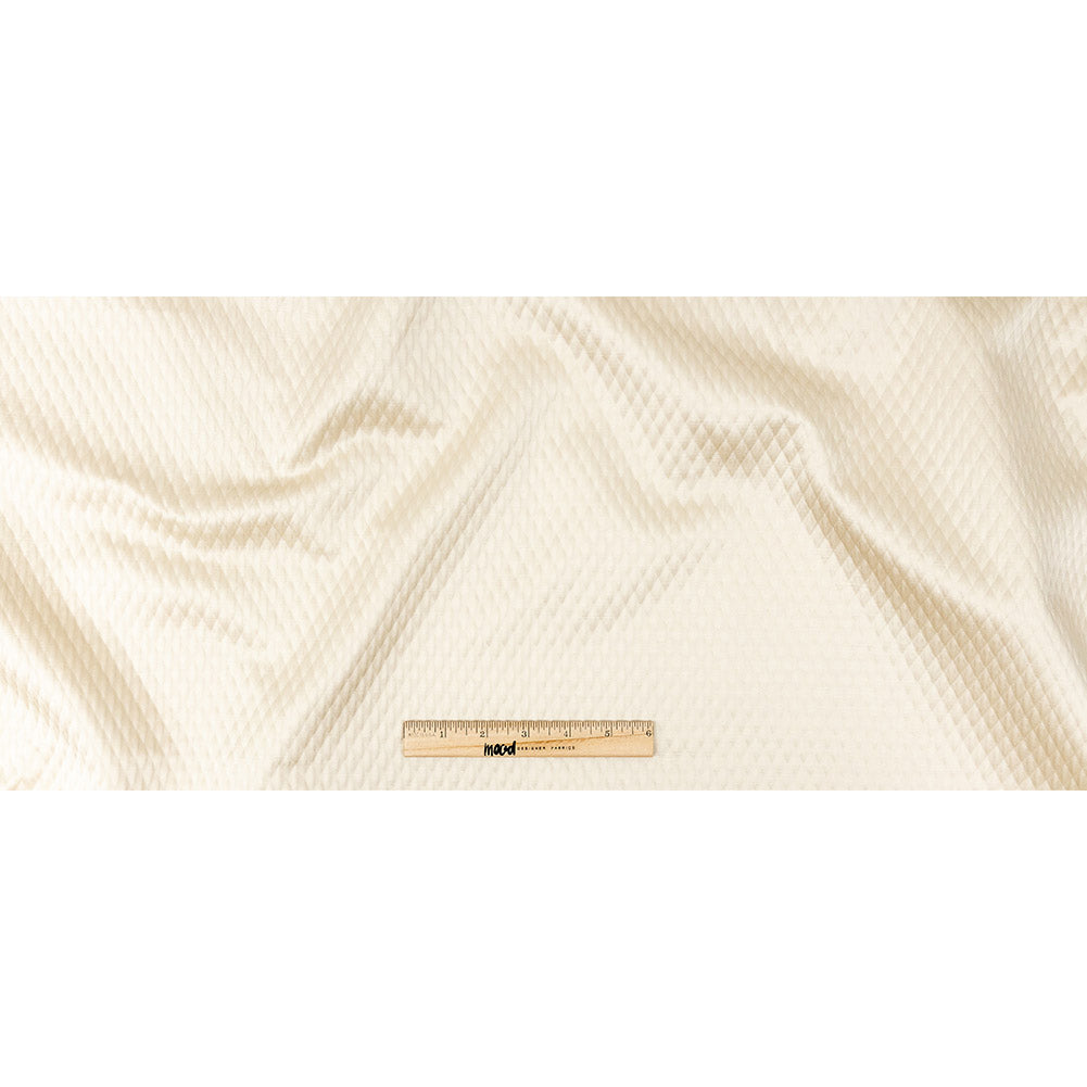 Drapery Jacquard - Champagne Diamond Quilted - British Imported