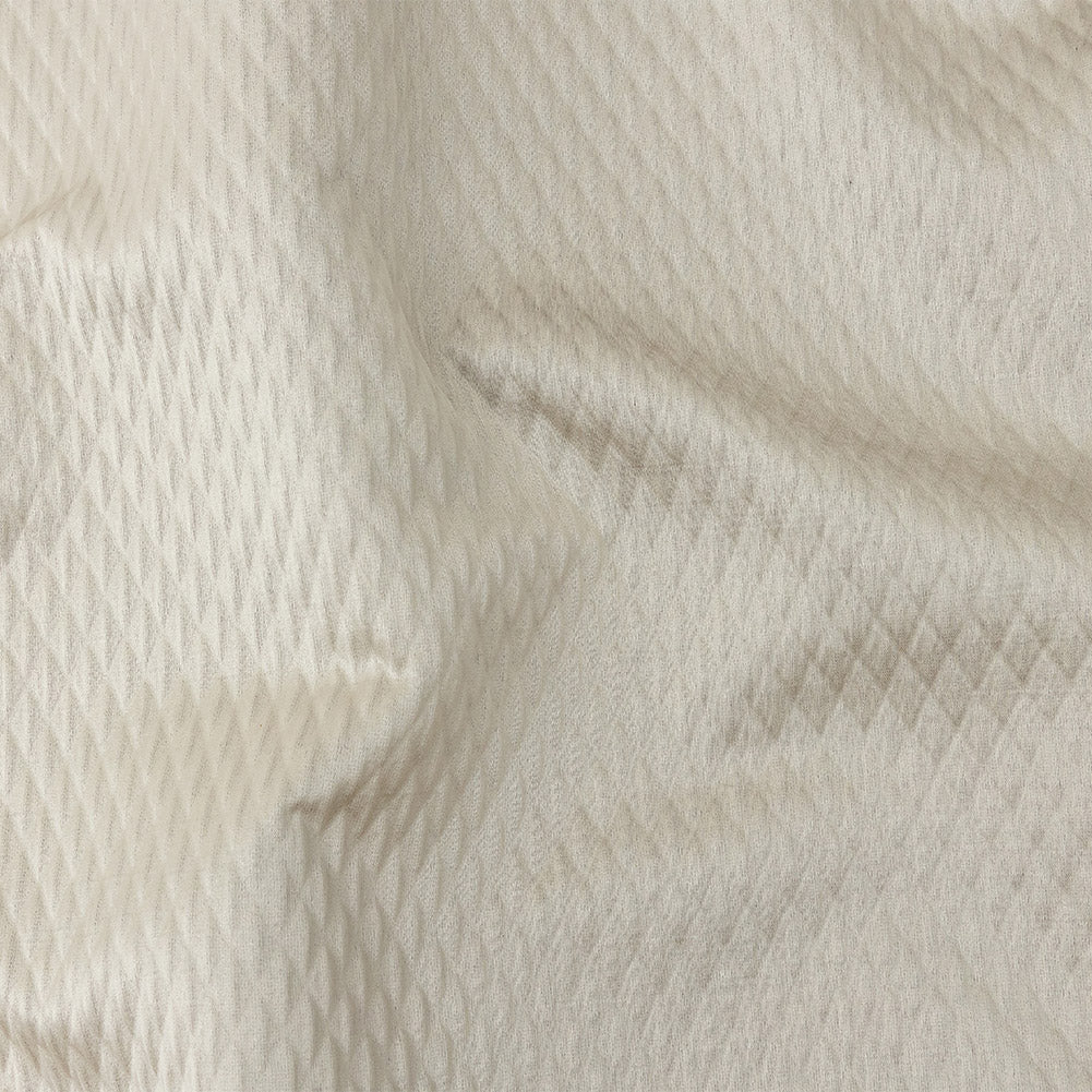Drapery Jacquard - Taupe Diamond Quilted - British Imported