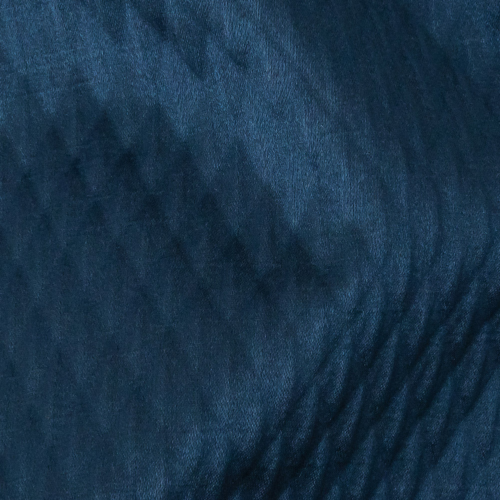 Drapery Jacquard - Indigo Diamond Quilted - British Imported