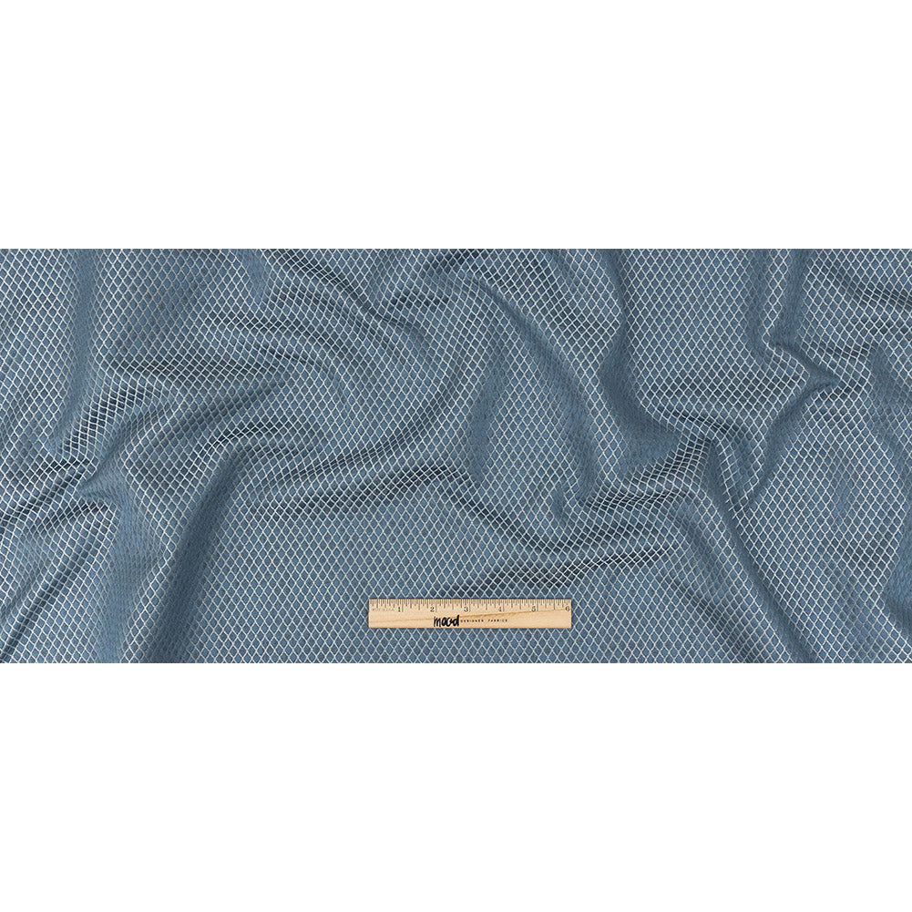 Polyester Jacquard - Danube Diamonds - British Imported