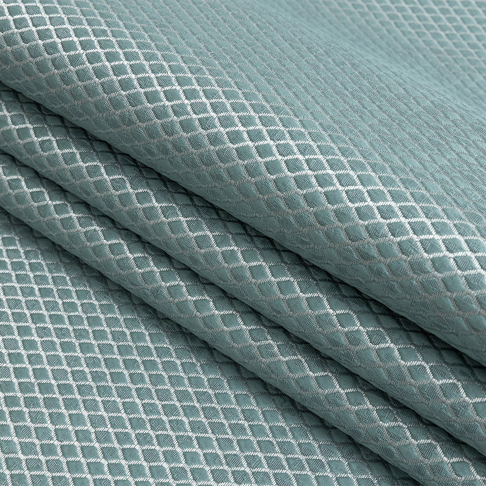 Polyester Jacquard - Spa Diamonds - British Imported