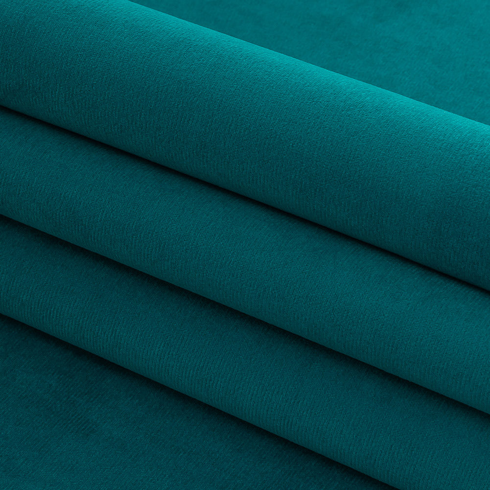 Polyester Drapery Velvet - Azure - British Imported