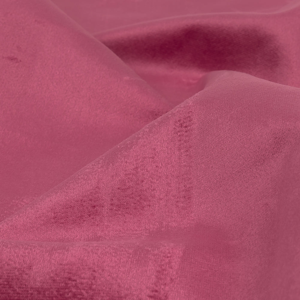 Polyester Drapery Velvet - Candy - British Imported
