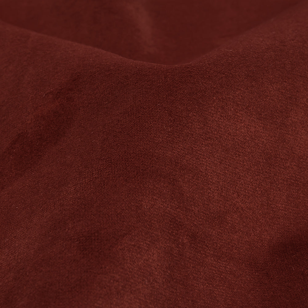 Polyester Drapery Velvet - Claret - British Imported