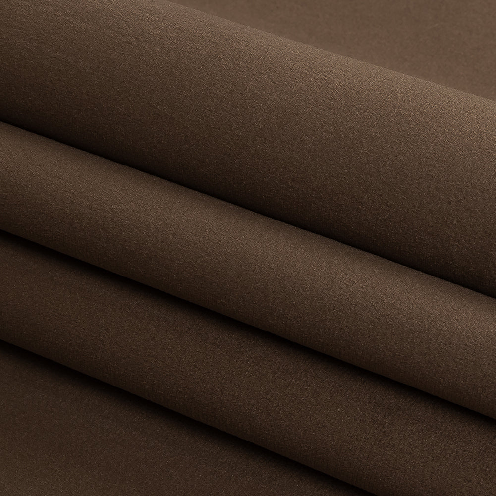Polyester Drapery Velvet - Espresso - British Imported