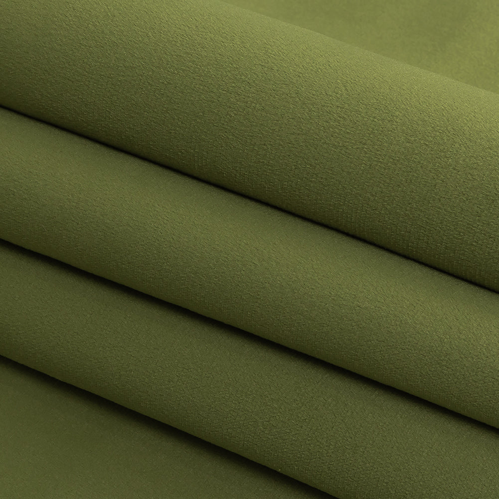 Polyester Drapery Velvet - Grass - British Imported