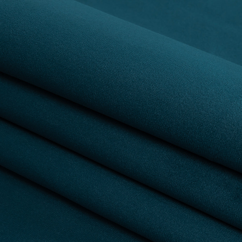 Polyester Drapery Velvet - Indigo - British Imported