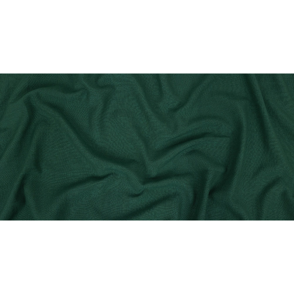 Polyester, Viscose and Linen Woven - Emerald - British Imported